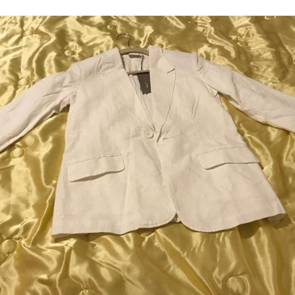 White blazer